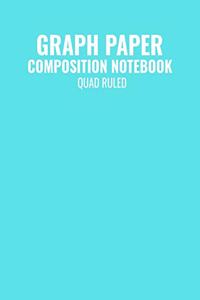 Graph Paper Composition Notebook Quad Ruled: Graphing Coordinate Grid 5x5 4x4 Doubled Sided