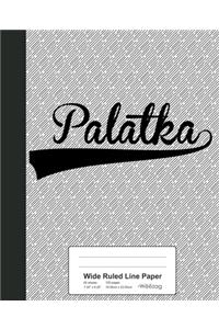 Wide Ruled Line Paper