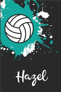 Hazel Volleyball Notebook