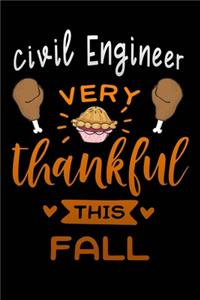 Civil Engineer very thankful this fall