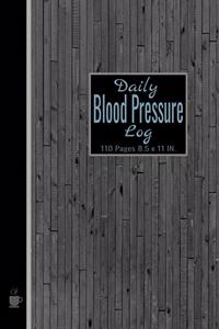 Daily Blood Pressure Log