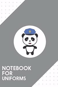 Notebook for Uniforms