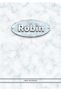 Robin - Lined Notebook