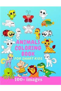Animals Coloring Book for Smart Kids 100+ Images
