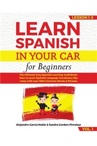 LEARN SPANISH IN YOUR CAR for beginners