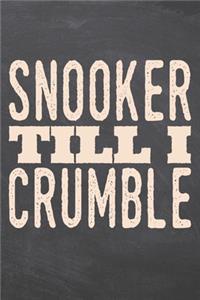 Snooker till i Crumble