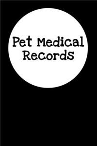 Pet Medical Records