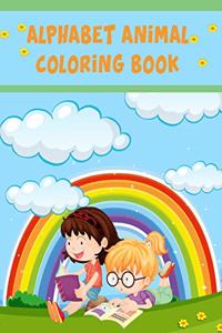 Alphabet Animal Coloring Book