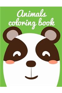 Animals coloring book