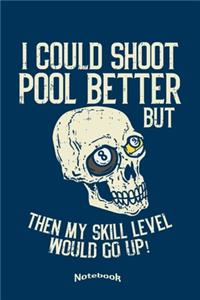 I Could Shoot Pool Better But Then My Skill Level Would Go Up