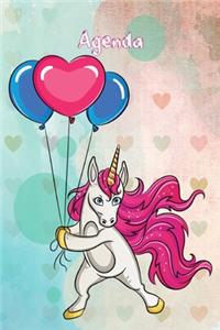 Agenda Semainier Universel Licorne