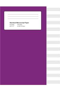 Standard Manuscript Paper