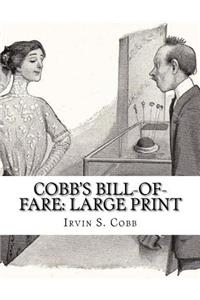 Cobb's Bill-of-Fare