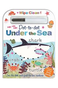 Wipe Clean Dot-To-Dot Under the Sea