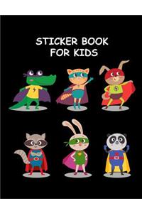 Sticker Book for Kids