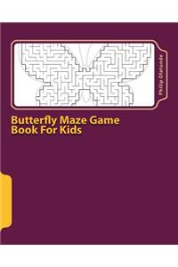 Butterfly Maze Game Book For Kids