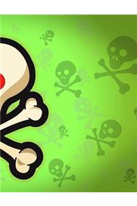 Skull and Crossbones Notebook