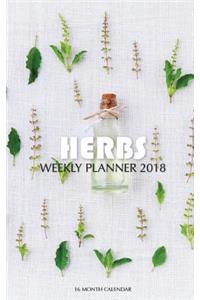 Herbs Weekly Planner 2018