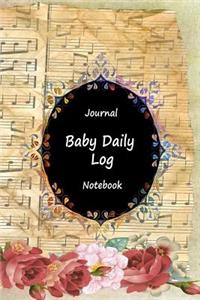 Journal Baby Daily Log Notebook