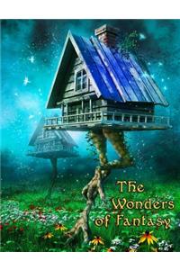 The Wonders of Fantasy: Notebook, Diary, Journal, 105 Lined Pages, Large Size Book 8 1/2" x 11"