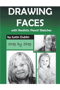 Drawing: Faces with Realistic Pencil Sketches (5 Portrait Drawings in a Step by Step Process)