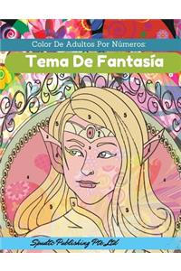 Color De Adultos Por Números: Tema De Fantasía