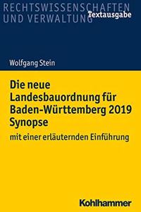 Die Neue Landesbauordnung Fur Baden-Wurttemberg 2019 Synopse