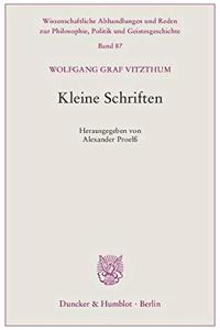 Kleine Schriften