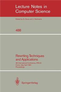 Rewriting Techniques and Applications