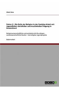 Faktor X - Die Rolle der Religion in der Sozialen Arbeit mit Jugendlichen christlicher und muslimischer Prägung in Deutschland