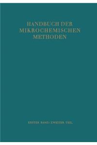 Waagen und Geräte zur Anorganischen Mikro-Gewichtsanalyse