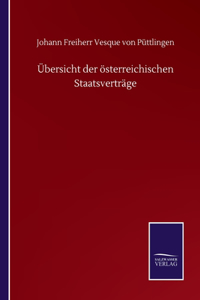 Übersicht der österreichischen Staatsverträge