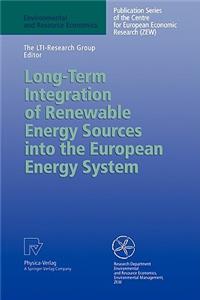 Long-Term Integration of Renewable Energy Sources Into the European Energy System