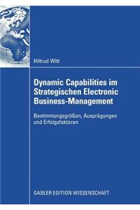 Dynamic Capabilities Im Strategischen Electronic Business-Management: Bestimmungsgrößen, Ausprägungen Und Erfolgsfaktoren