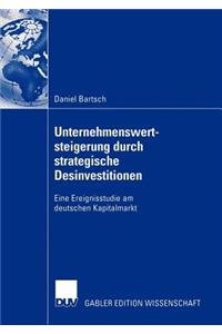 Unternehmenswertsteigerung Durch Strategische Desinvestitionen