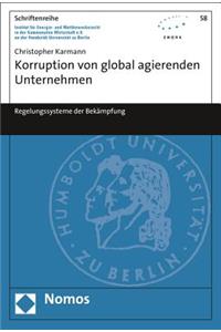 Korruption Von Global Agierenden Unternehmen