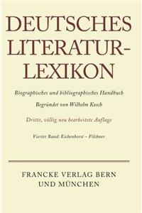 Deutsches Literatur-Lexikon, Band 4, Eichenhorst - Filchner