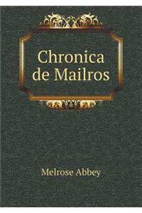 Chronica de Mailros