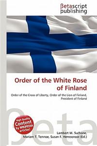 Order of the White Rose of Finland