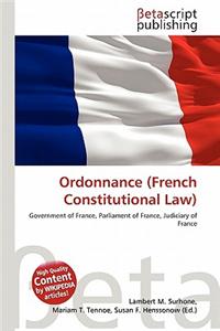 Ordonnance (French Constitutional Law)