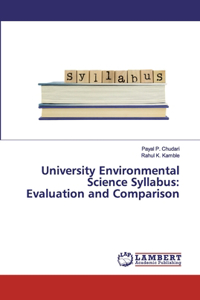 University Environmental Science Syllabus