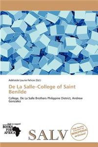 de La Salle-College of Saint Benilde