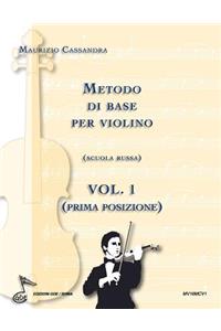 Metodo di base per violino vol. 1