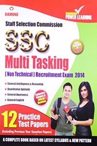 SSC Multitasking (12 Practice Test Paper) PB English