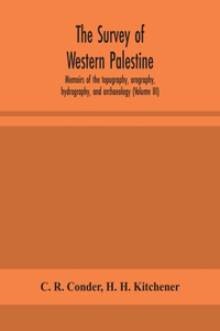 survey of western Palestine