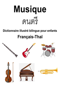 Français-Thaï Musique Dictionnaire illustré bilingue pour enfants