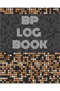 Blood Pressure Log Book for Men/BP Recording Book (104 pages)