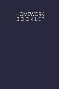 Homework Booklet