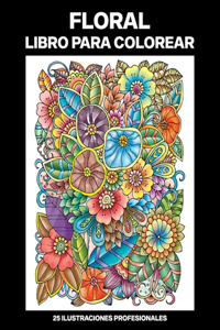 Floral Libro para Colorear