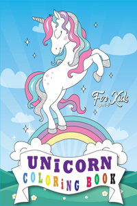 Unicorn Coloring Book for Kids Ages 4-8